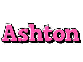 Ashton girlish logo