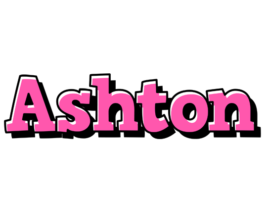 Ashton girlish logo