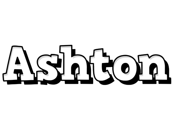 Ashton snowing logo