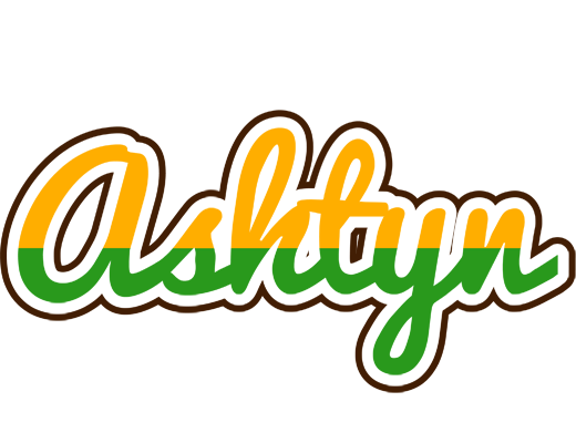 Ashtyn banana logo