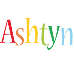 Ashtyn birthday logo