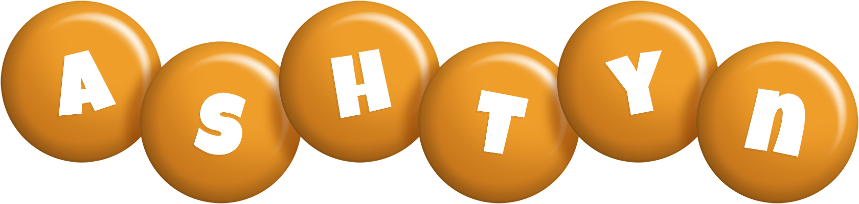 Ashtyn candy-orange logo