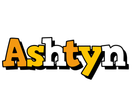 Ashtyn cartoon logo