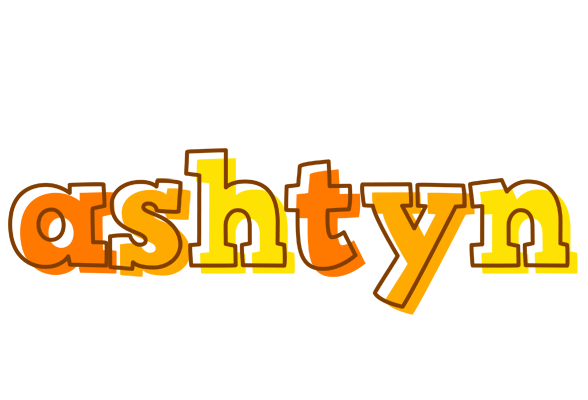 Ashtyn desert logo