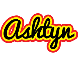 Ashtyn flaming logo