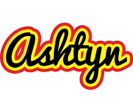 Ashtyn flaming logo