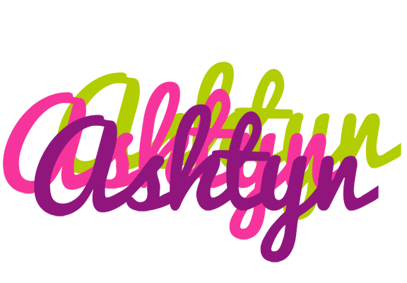 Ashtyn flowers logo