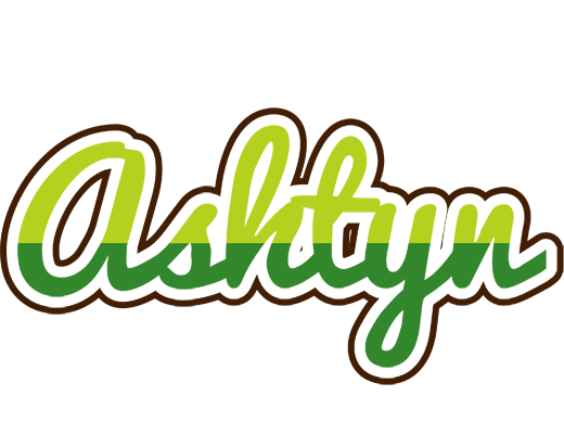 Ashtyn golfing logo