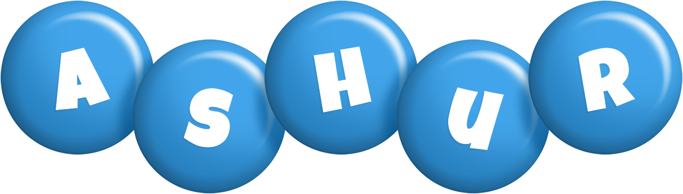 Ashur candy-blue logo