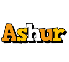 Ashur cartoon logo