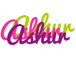 Ashur flowers logo