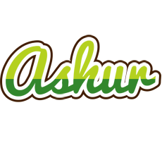 Ashur golfing logo