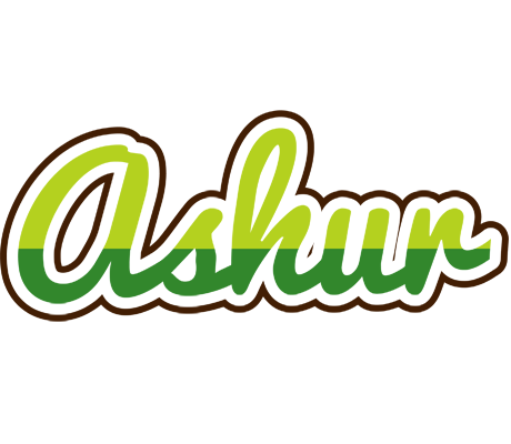 Ashur golfing logo