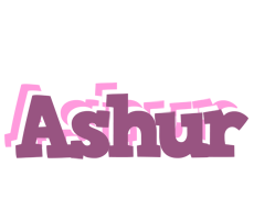 Ashur relaxing logo