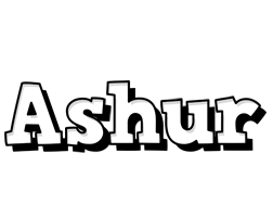 Ashur snowing logo