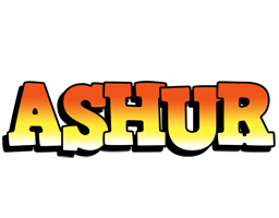 Ashur sunset logo