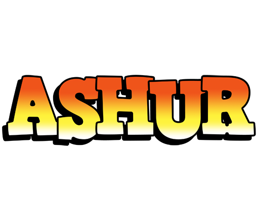 Ashur sunset logo