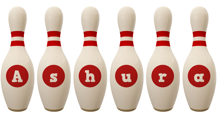 Ashura bowling-pin logo