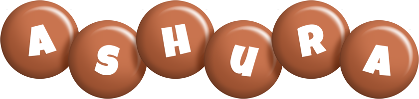 Ashura candy-brown logo