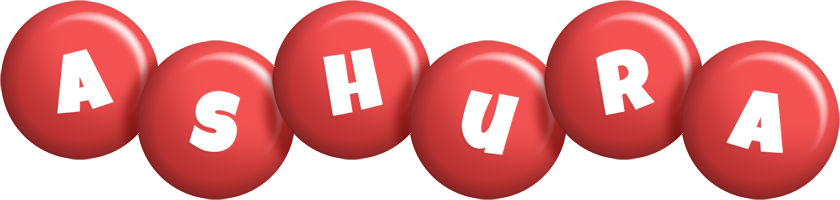Ashura candy-red logo