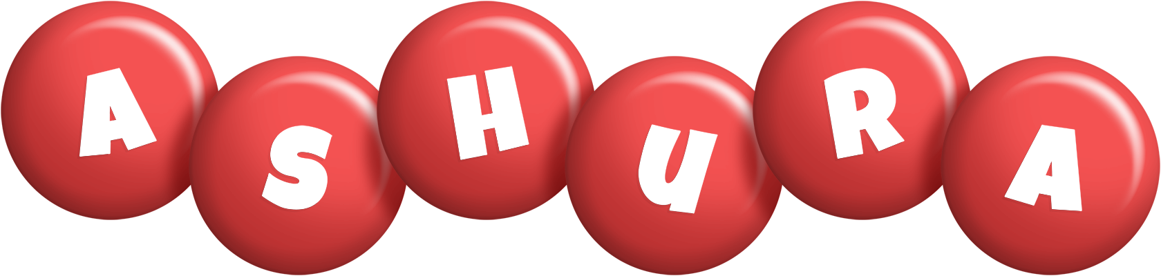 Ashura candy-red logo