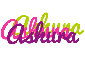 Ashura flowers logo