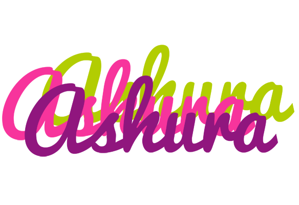 Ashura flowers logo