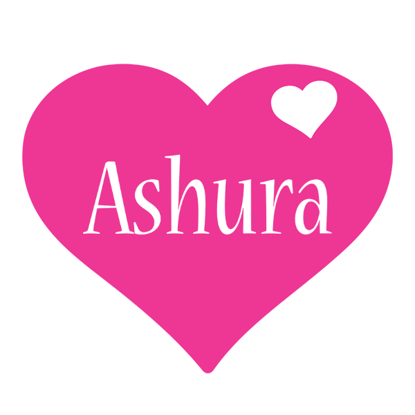 Ashura love-heart logo
