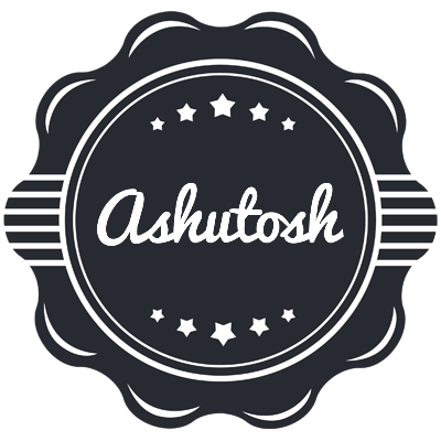 Ashutosh badge logo