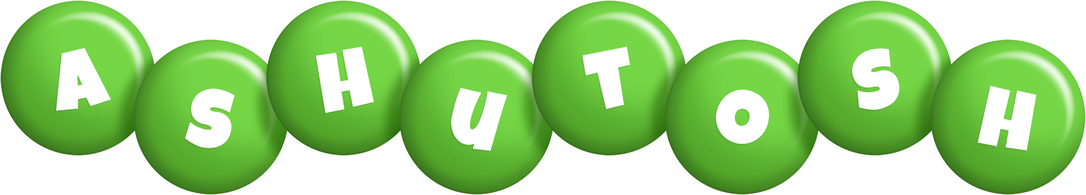 Ashutosh candy-green logo