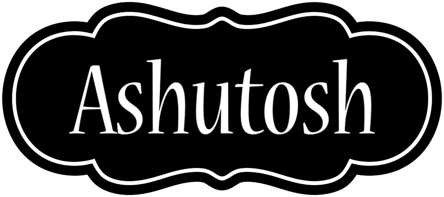 Ashutosh welcome logo