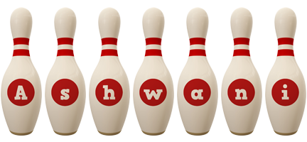 Ashwani bowling-pin logo