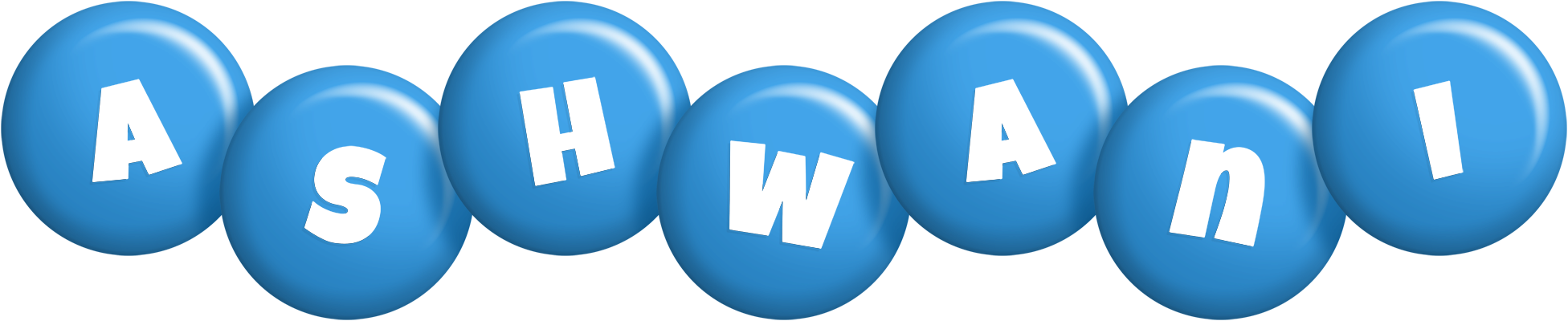 Ashwani candy-blue logo