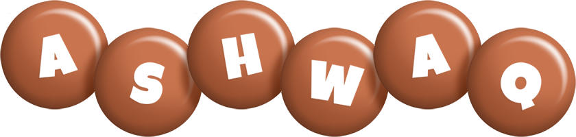 Ashwaq candy-brown logo