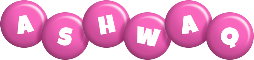 Ashwaq candy-pink logo