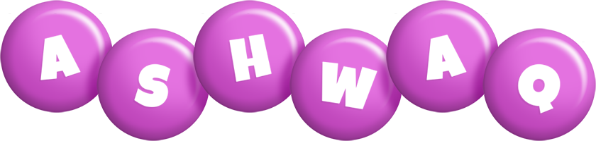 Ashwaq candy-purple logo