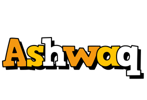 Ashwaq cartoon logo