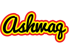 Ashwaq flaming logo