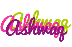 Ashwaq flowers logo