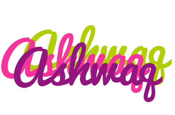 Ashwaq flowers logo