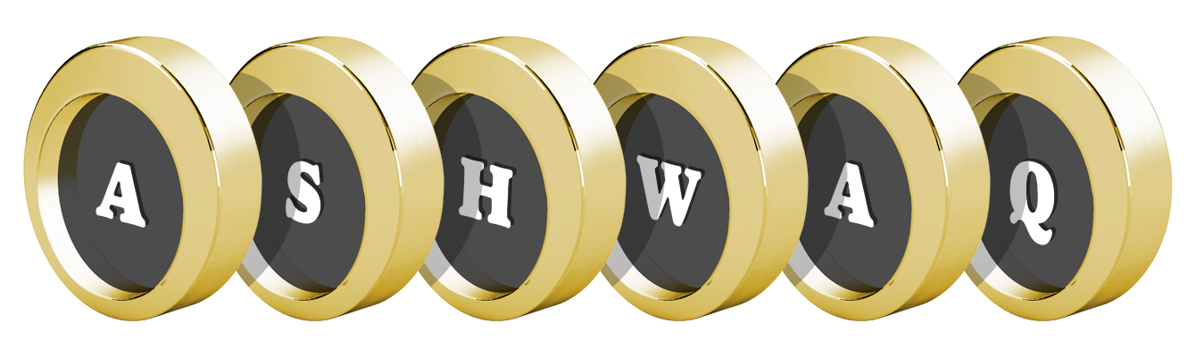 Ashwaq gold logo