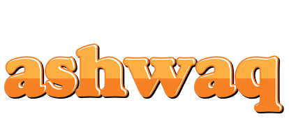 Ashwaq orange logo