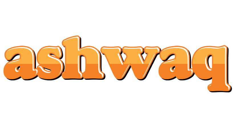 Ashwaq orange logo