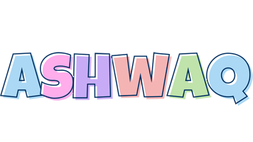 Ashwaq pastel logo