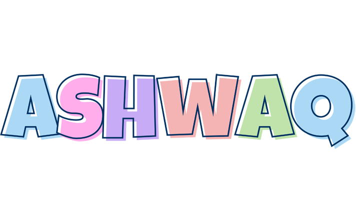 Ashwaq pastel logo