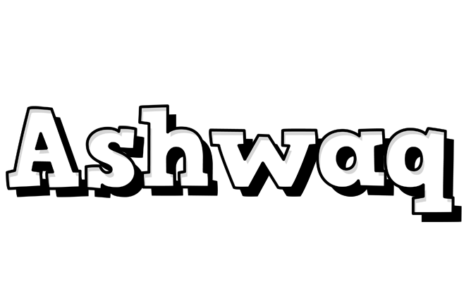 Ashwaq snowing logo