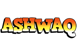 Ashwaq sunset logo