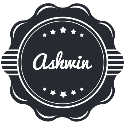 Ashwin badge logo