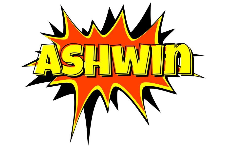 Ashwin bazinga logo