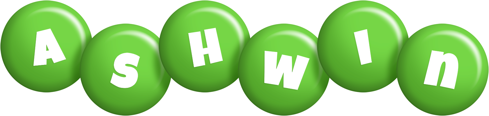 Ashwin candy-green logo